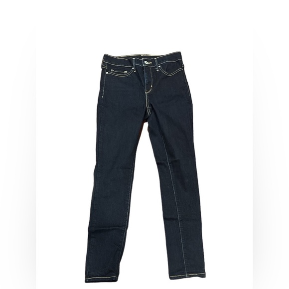 Women’s Levi’s Skinny High Rise Dark Blue Jeans Size 27 - Picture 1 of 5